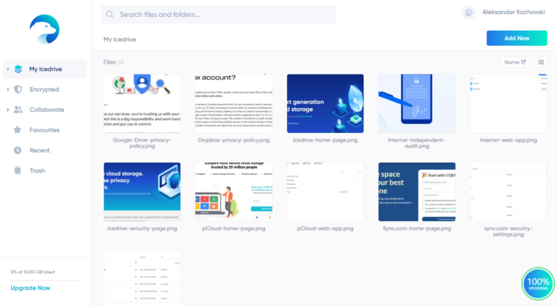 icedrive-web-app icedrive web app