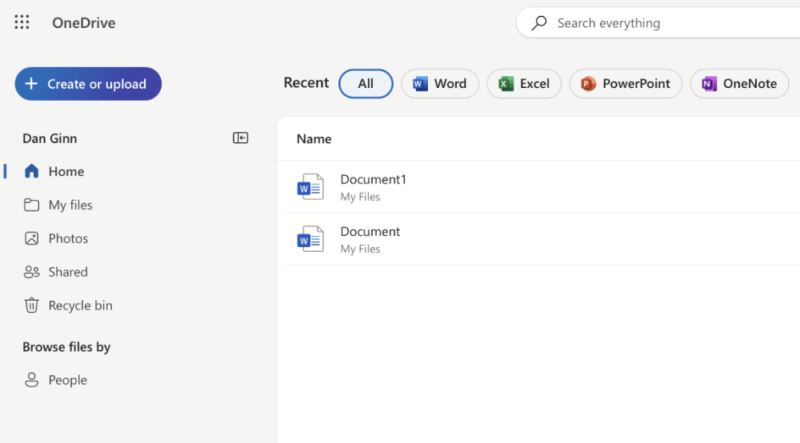 onedrive-user-interface onedrive user interface
